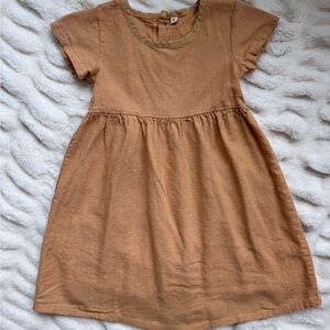 Kids Tan Dress